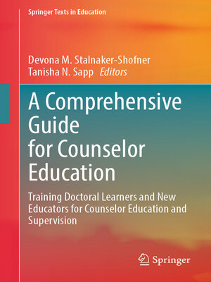 cover image of A Comprehensive Guide for Counselor Education
